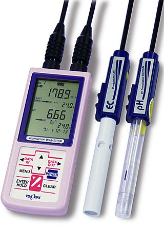 Portable Conductivity/pH Meter “TOA DKK” Model WM-32EP